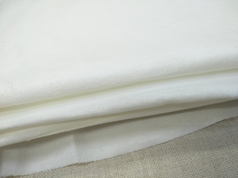 Cotton Terry Memory Foam Mattress Topper Protector , White Waterproof Mattress Protector With Elastic Holding Circle