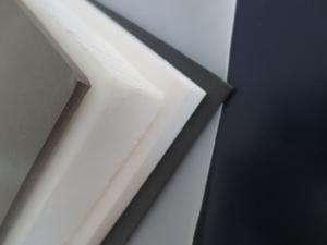 China Chemical Resistance Filled PTFE Sheet Graphite / Fiberglass Filled factory