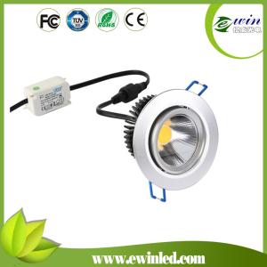China Golden suplier of cob led downlight 6w dimmable 230v with Meanwell driver factory