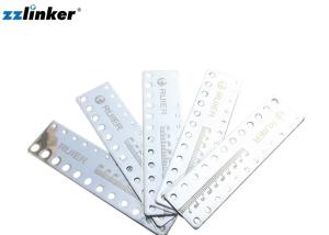 China Measure Dental Ruler Autoclave Autoclave Sliver / Blue Color One Year Warranty factory