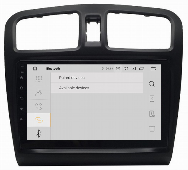 Ouchuangbo car stereo navigation for Dongfeng 330 support BT MP3 mirror link android 9.0 OS 4+64