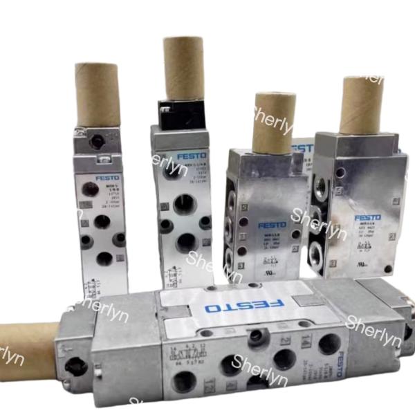 China MFH-3-1/8 FESTO Classic Tiger Series Power Valves3/2 - 3 Way, 2 Position Valves, Piloted, G 1/8 Or 1/8" NPT factory