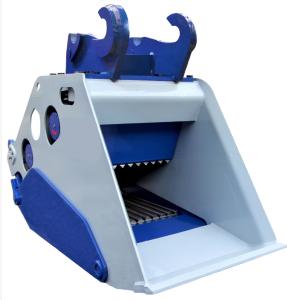 China 2-50T Excavator Spare Parts Compact Excavator Crushing Bucket factory