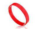China logo debossed and color filled adult 202*12*2mm silicone bracelets for a case factory