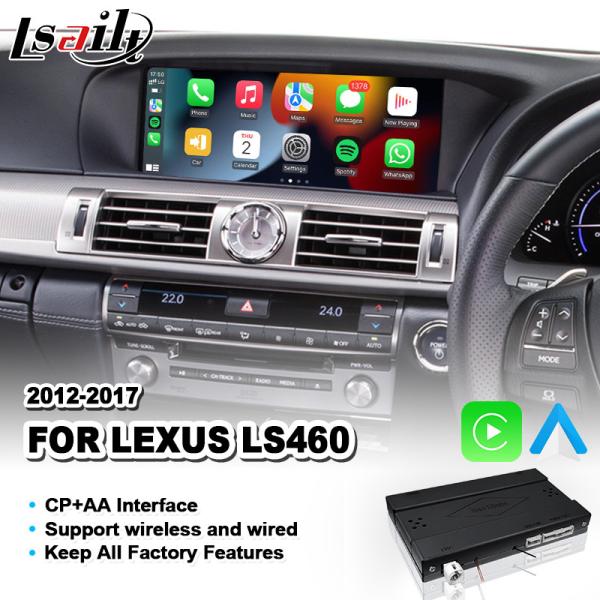 Wireless Android Auto Carplay Interface for Lexus LS 460 600h LS460 F-Sport AWD