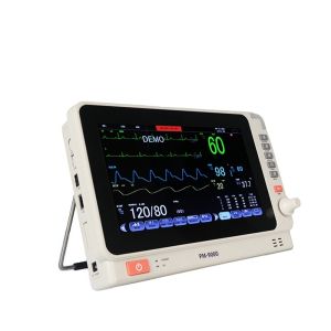 China Portable Multi Parameter Patient Monitor with LED/LCD Display Wireless Connectivity and GB/T18830-2009 Safety Standard on sale