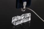 COMER Acrylic Display Stands alarm box security system for cellular phone tablet