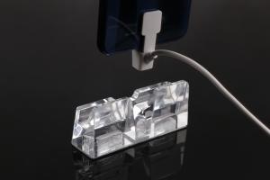 China COMER security acrylic alarm cellular Phone Display Stands With Alarm for shops factory