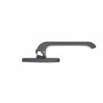 Powder Coated Door Window Handles For UPVC Casement Window Zinc Alloy Material