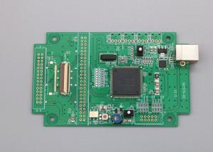 China 2U&quot; Prototype PCB Assembly 6 Layers 3Oz Black Soldmask White Silkscreen factory