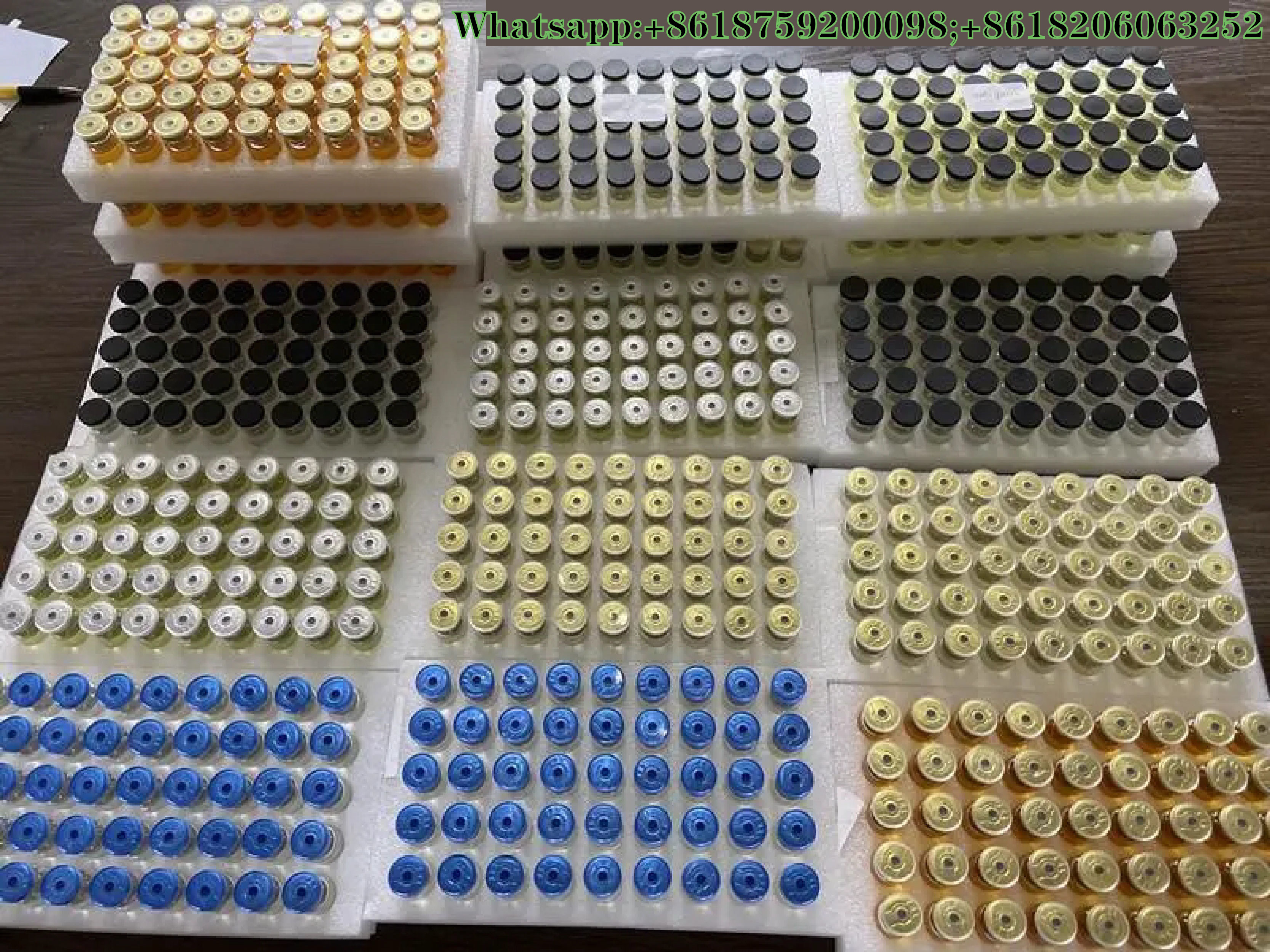 Waterproof Permanent Adhesive Glass Vial Labels With Glossy Surface Finish