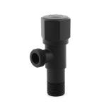 Compression SS304 Brushed Angle Valve 200 Degree F PEX Copper CPVC PE-RT