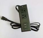 Multi - Function Bed Furniture USB Charger Socket / Office Desk Sockets