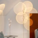 Nordic Floor Light Luxury Lighting Fixture Creative LED Projection Bedroom