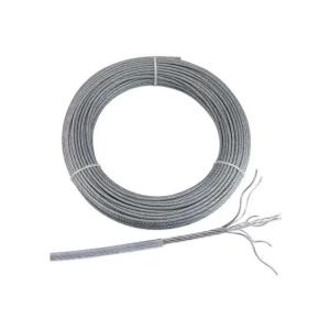 China Bending 5mm 48mm Galvanized Steel Cable 6x36 WS IWRC Steel Core Ground Wire Crane Wire Rope factory