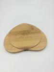 Dual USB Bamboo 10W fast Charging Wireless Charger 9V 2-3A Universal Charger