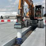 250KGS Hydraulic Drum Cutter HTC08 HTCE08 High Efficiency For Cutting Of Tunnel