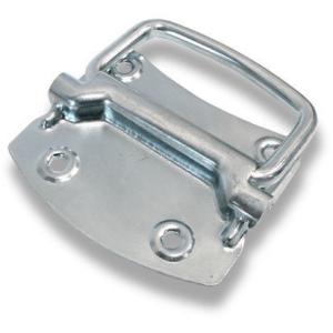 China ZP/BP Finished Metal Furniture Fittings Heavy Duty Chest Handles 4'' Size factory