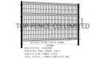 3D wire mesh fence panels