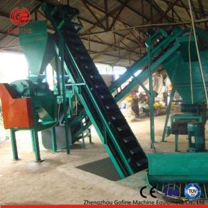 China Green NPK Compound Fertilizer Production Line , Counter Roll Extrusion Granulator factory