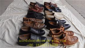 China Men shoes/leather shoes used shoes and used clothing Top grade quality ,no torn , no spoil , no dirty factory