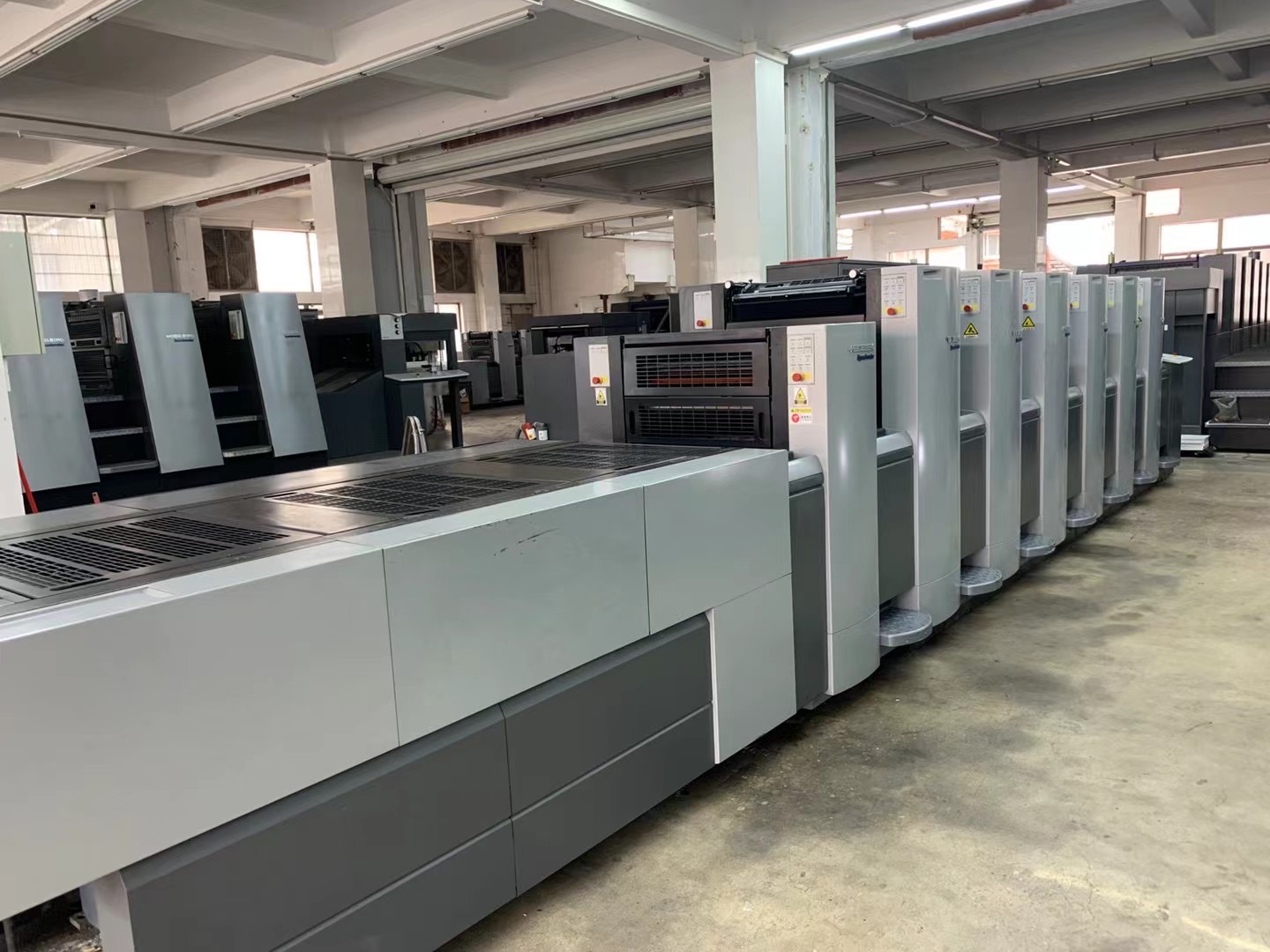 100000 KG Sustainable Germany 6 Color Offset Paper Printing Machine With Promotion