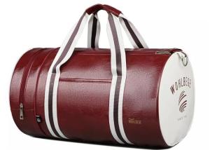 China Casual PU Leather Waterproof Camping Bag Unisex Foldable For Travel factory
