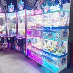 Coin Operated Games Newest Toy Claw Crane Machine 4 Players can With Bill