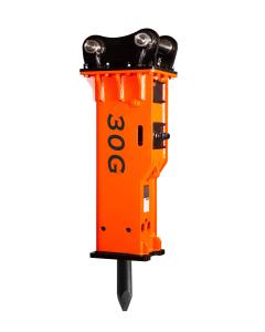 China 30G Hydraulic Rock Breaker Jack Hammer Machinery Excavator Parts factory