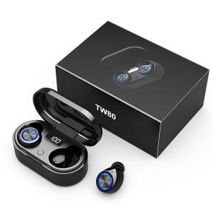 China HiFi Stereo Sound TWS TW80 V4.2 Small Target Bluetooth Headphones factory