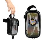 OEM or ODM Waterproof Bike Phone Bag Front Frame Bicycle Bag Pouch 8x3x5"
