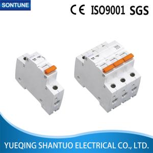 China IEC60898 Standard MCB Circuit Breaker 4 Pole For Industry / Commercial factory