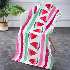 Customize Full Side Printing 100% Microfiber Beach Towel With Cheap Price