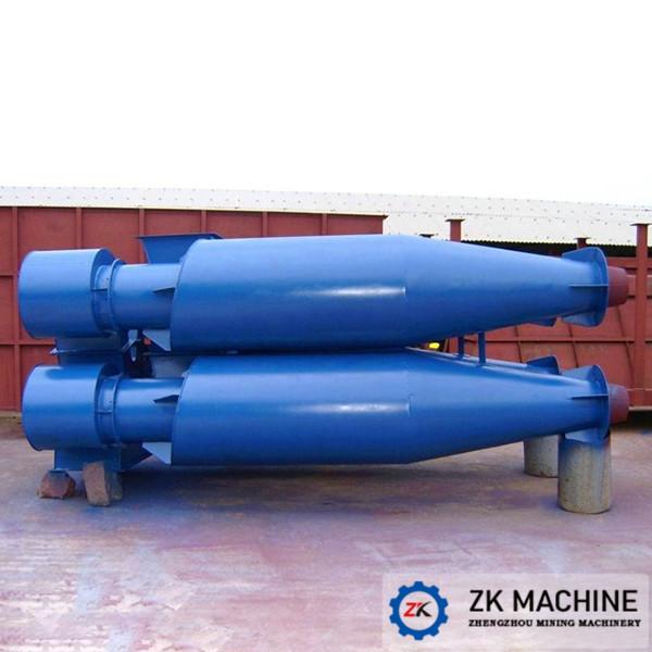 Small Footprint Industrial Cyclone Dust Collector And Bag Filter Simple