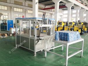 China Automatic Baler Bottle Bagging Machine 10 Package Every Min 220V 50 - 60 HZ factory