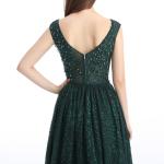 Elegant V Neck Applique Beautiful Prom Dresses Soft And Romantic For Wedding