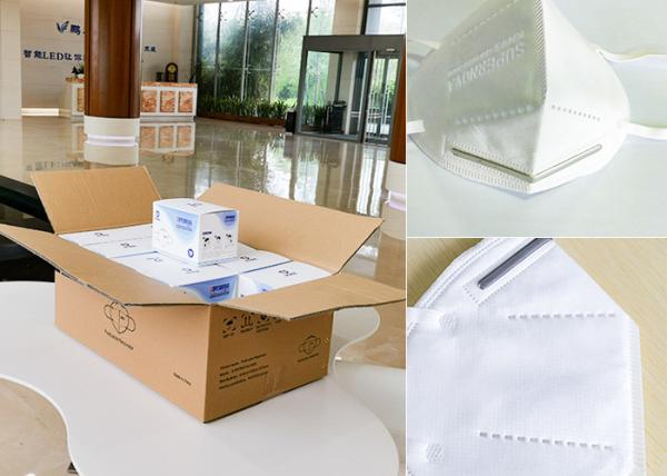 Anti Pollution Disposable Kn95 Mask , KN95 Filter Mask For Daily Health