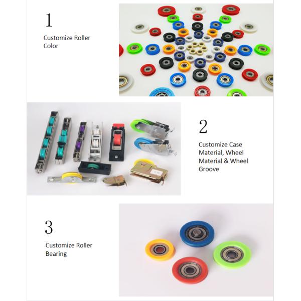 Heavy Duty Door Wheel Stainless Steel Roller Wheel 15*17 Door Pulley Roller Sliding Window Roller Wheel