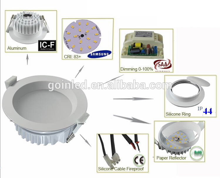 8inch LED downlight