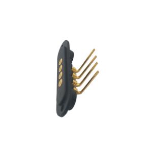 China Portable Electronics Magnetic Pogo Pin , Spring Loaded Test Pins Steel Spring factory