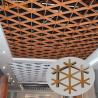 Buy cheap Soundproof Latticed Grille Suspended Metal Ceiling Akzo Nobel Powder Coating / from wholesalers