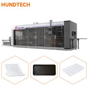 China Biodegradation Starch Material Pressure Thermoforming Machine Fully Automatic factory