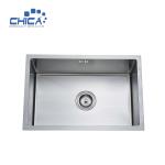 Single Bowl Handmade kitchen Sinks SUS304 stainless steel Kitchen Sinks