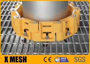 China Pitch 100mm Welded Steel Grating Serrated Galvanized 1000mm factory