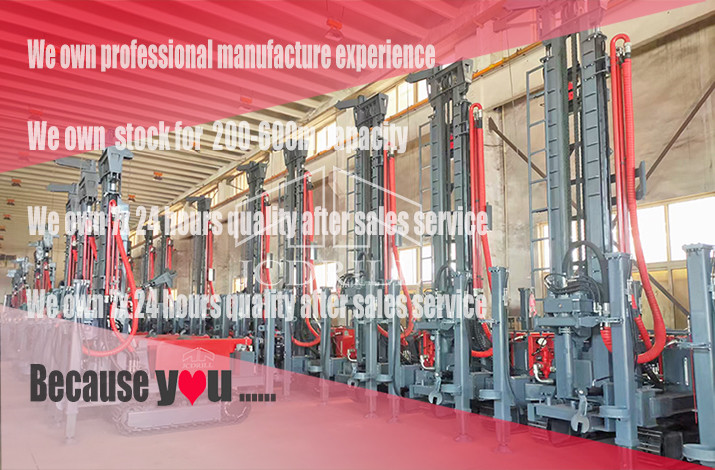 Heavy duty 400m hydraulic rotation water well drilling rig machine for sale