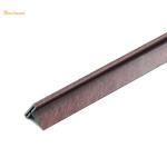 T10 Stainless Steel Straight Edge Tile Trim Antique Red Bronze Color