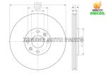 Citroen Peugeot Brake Parts Outstanding Heat Resistance And Precision Design