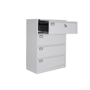 China RAL Color Cyber Lock Lateral Metal Storage Cabinet factory