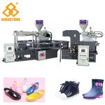 Fully Automatic 1/2 Color PVC Shoes Making Machine 110-150 Pair Per Hour / 6