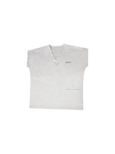 China 160 GSM Sleeveless Scrub Vest 65% Polyester 35% Cotton Anti Stain Anti Oil factory
